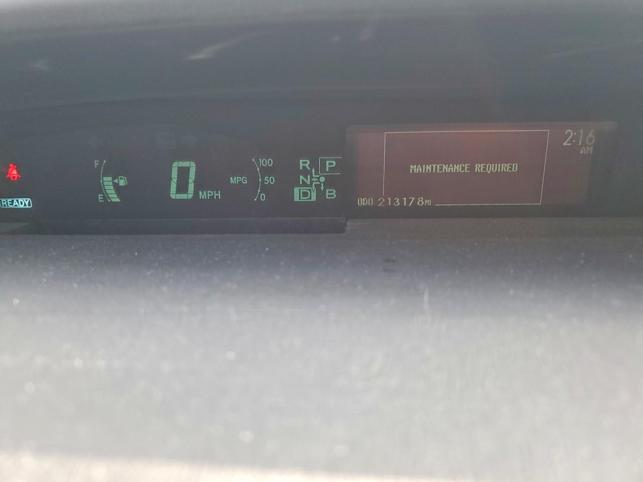 2012 TOYOTA PRIUS photo 9