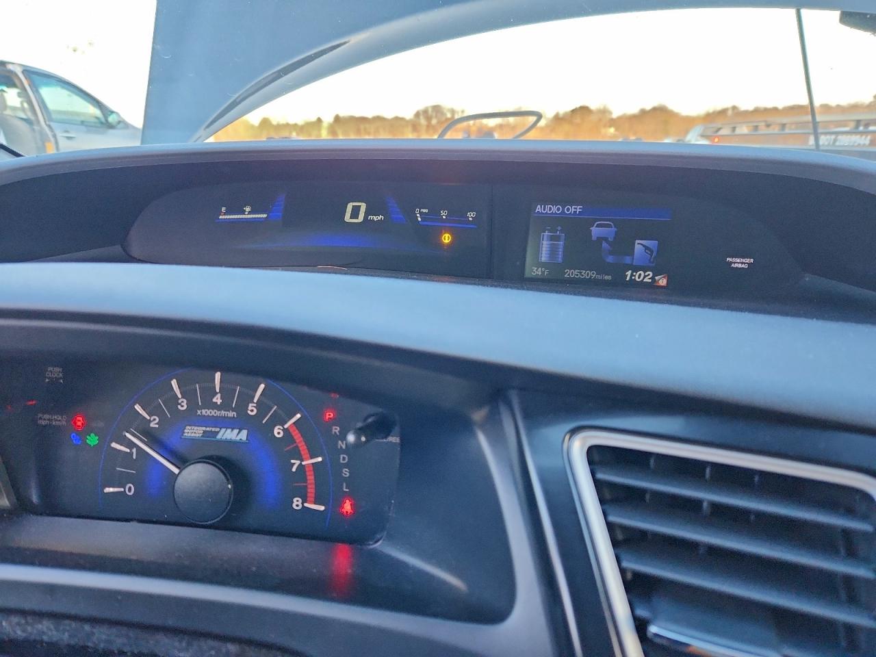 2013 HONDA CIVIC HYBRID photo 9