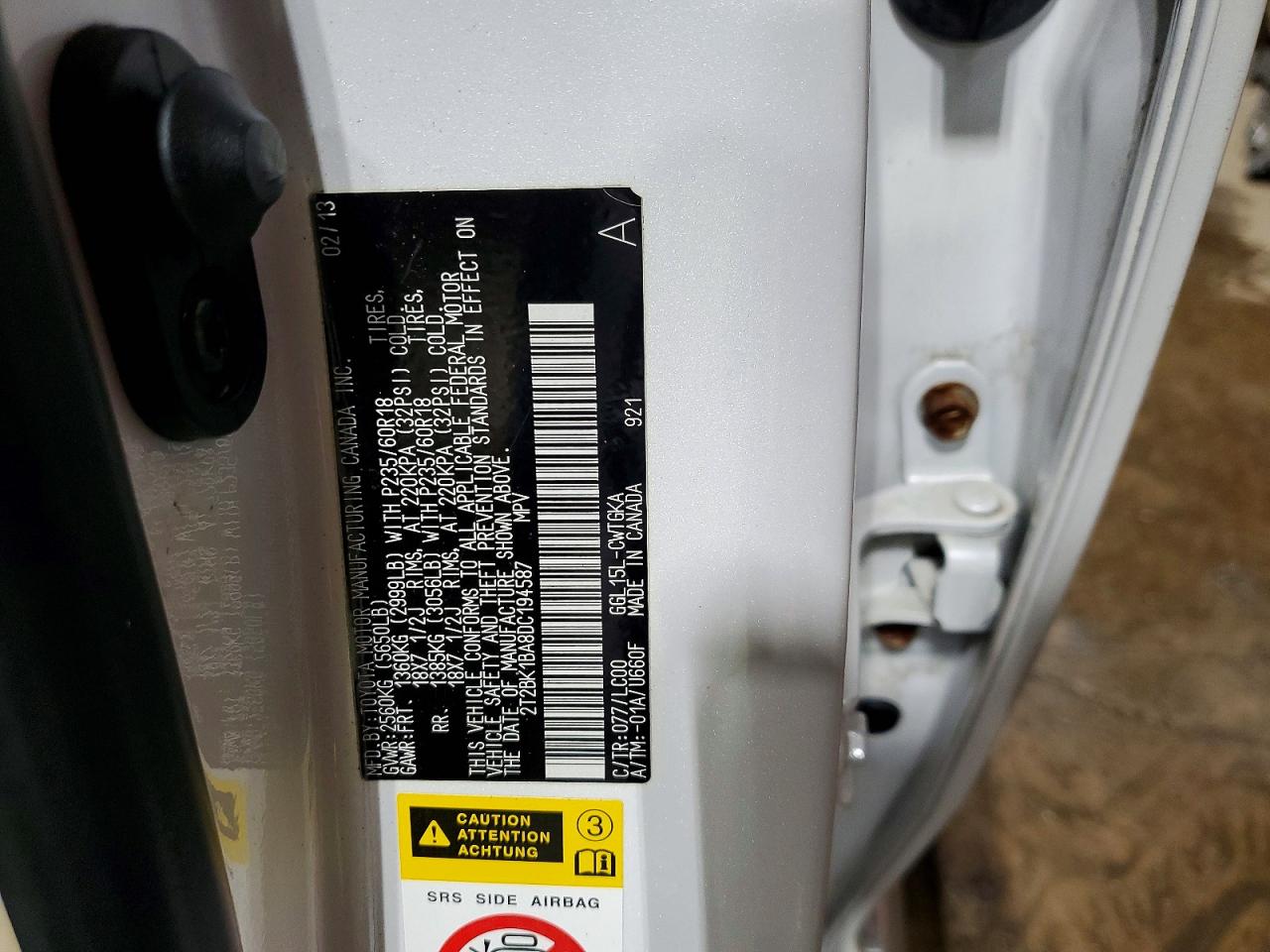 2013 LEXUS RX 350 BASE photo 12