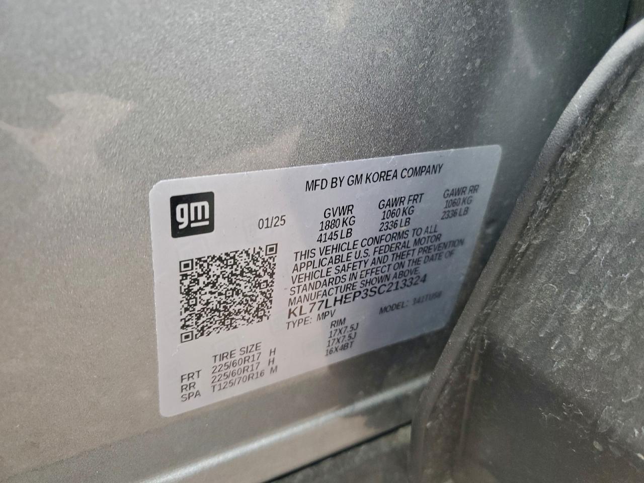 2025 CHEVROLET TRAX 1LT photo 12