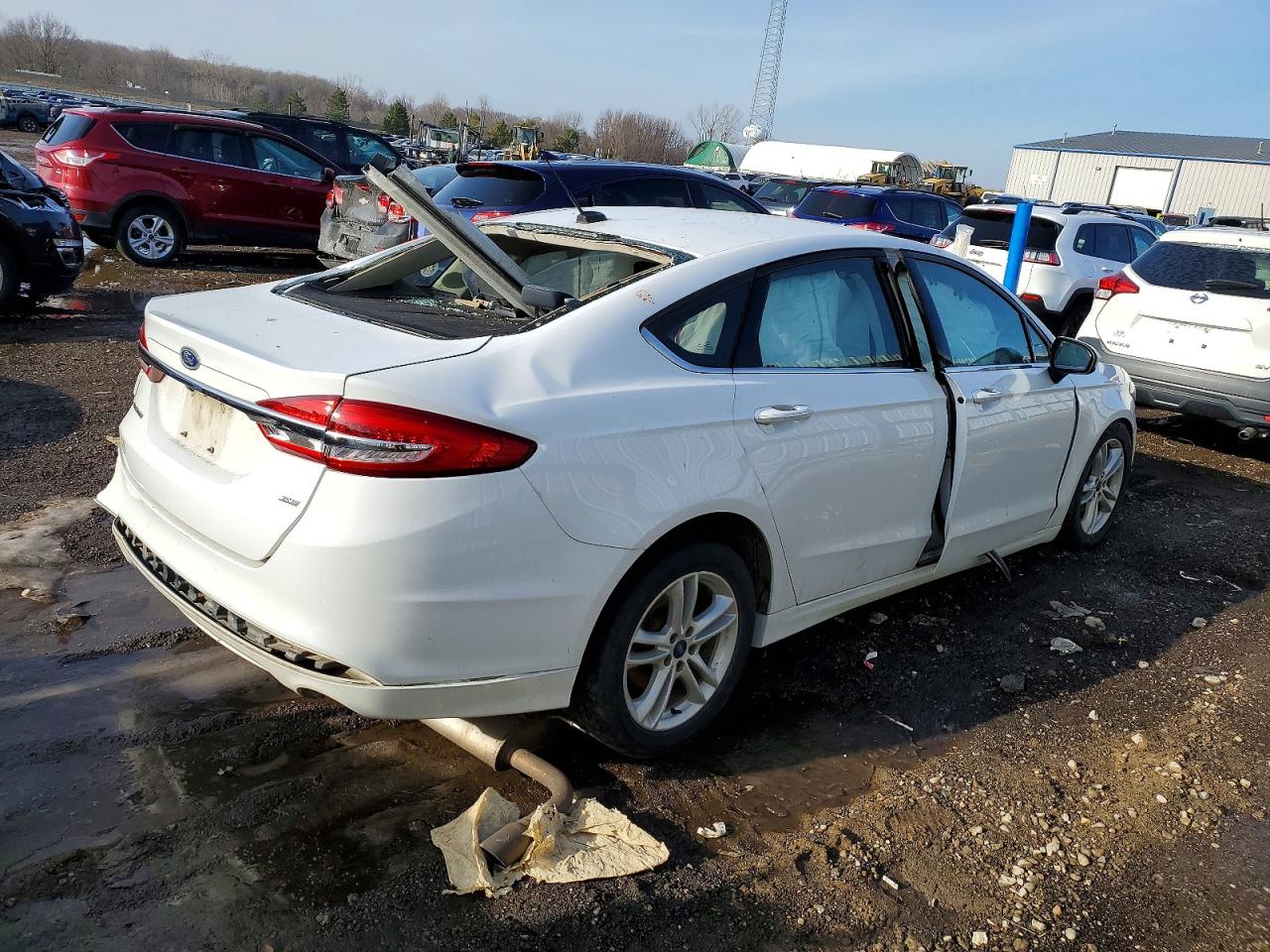 2018 FORD FUSION SE photo 3