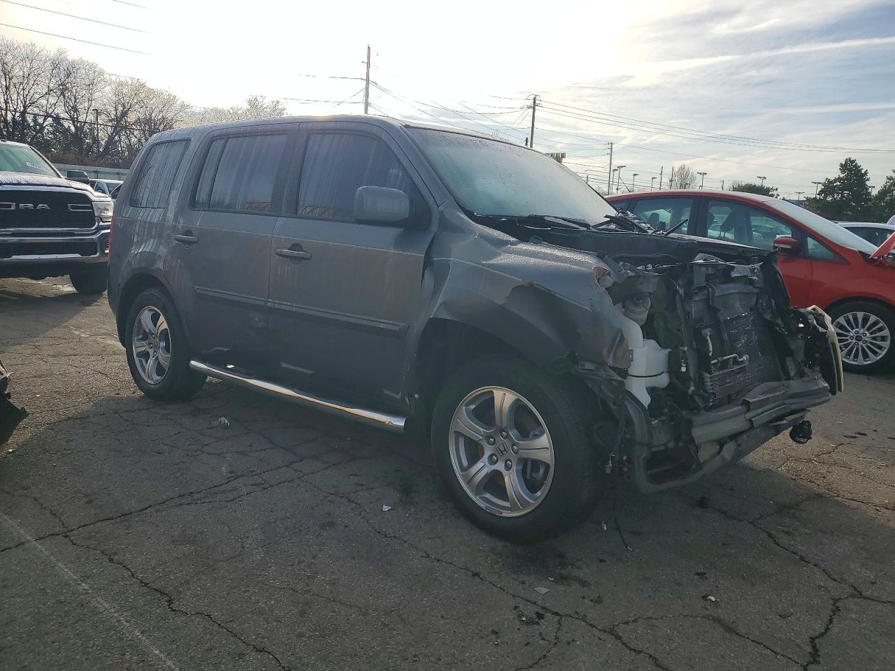 2013 HONDA PILOT EXL photo 4