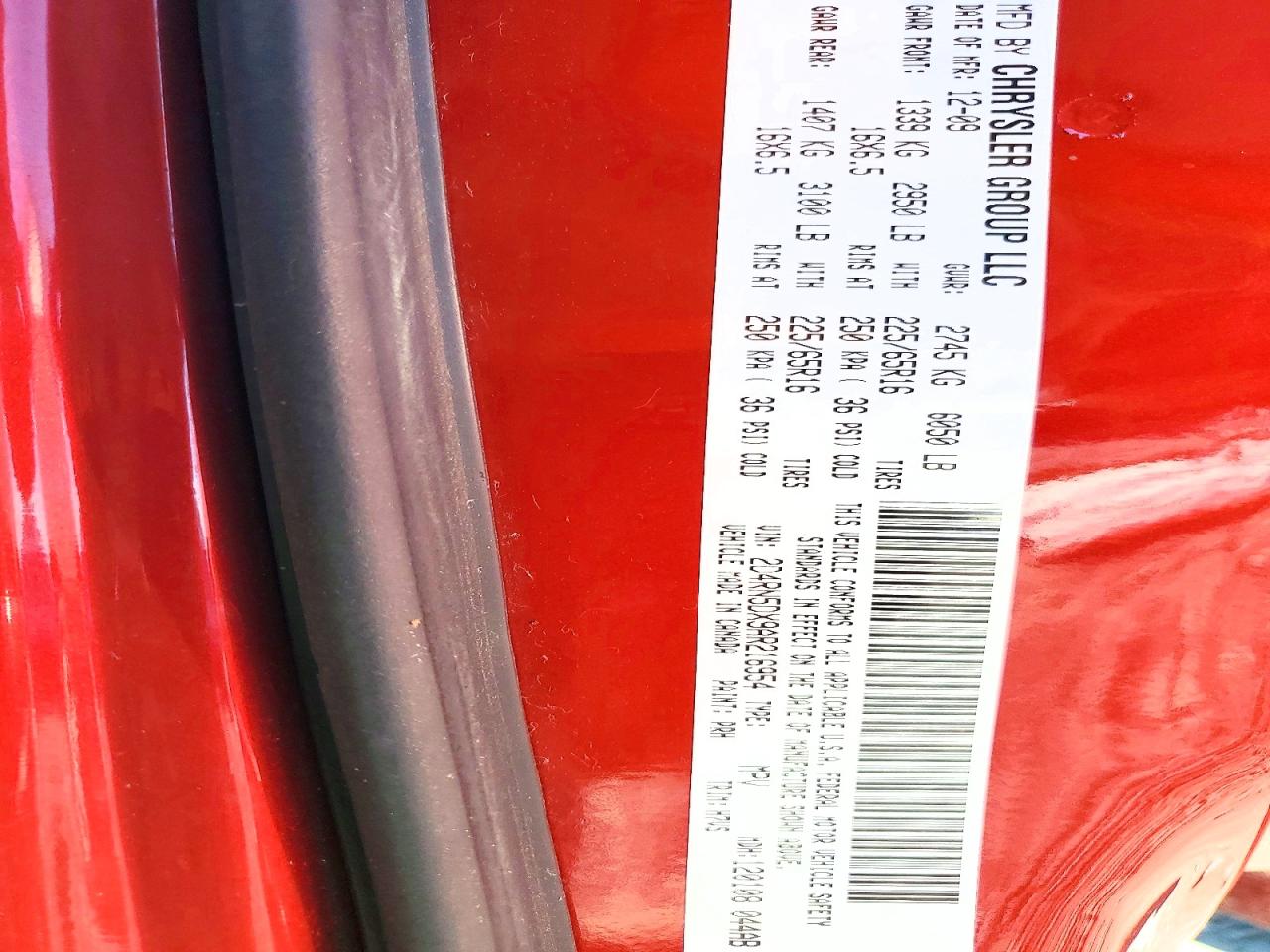 2010 DODGE GRAND CARAVAN SXT photo 14