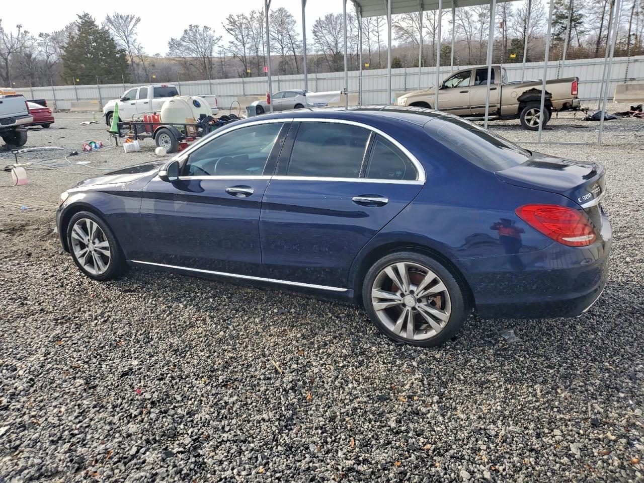 2015 MERCEDES-BENZ C 300 4MATIC photo 2