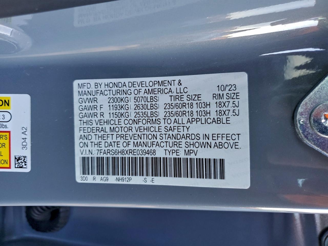 2024 HONDA CR-V SPORT-L photo 12