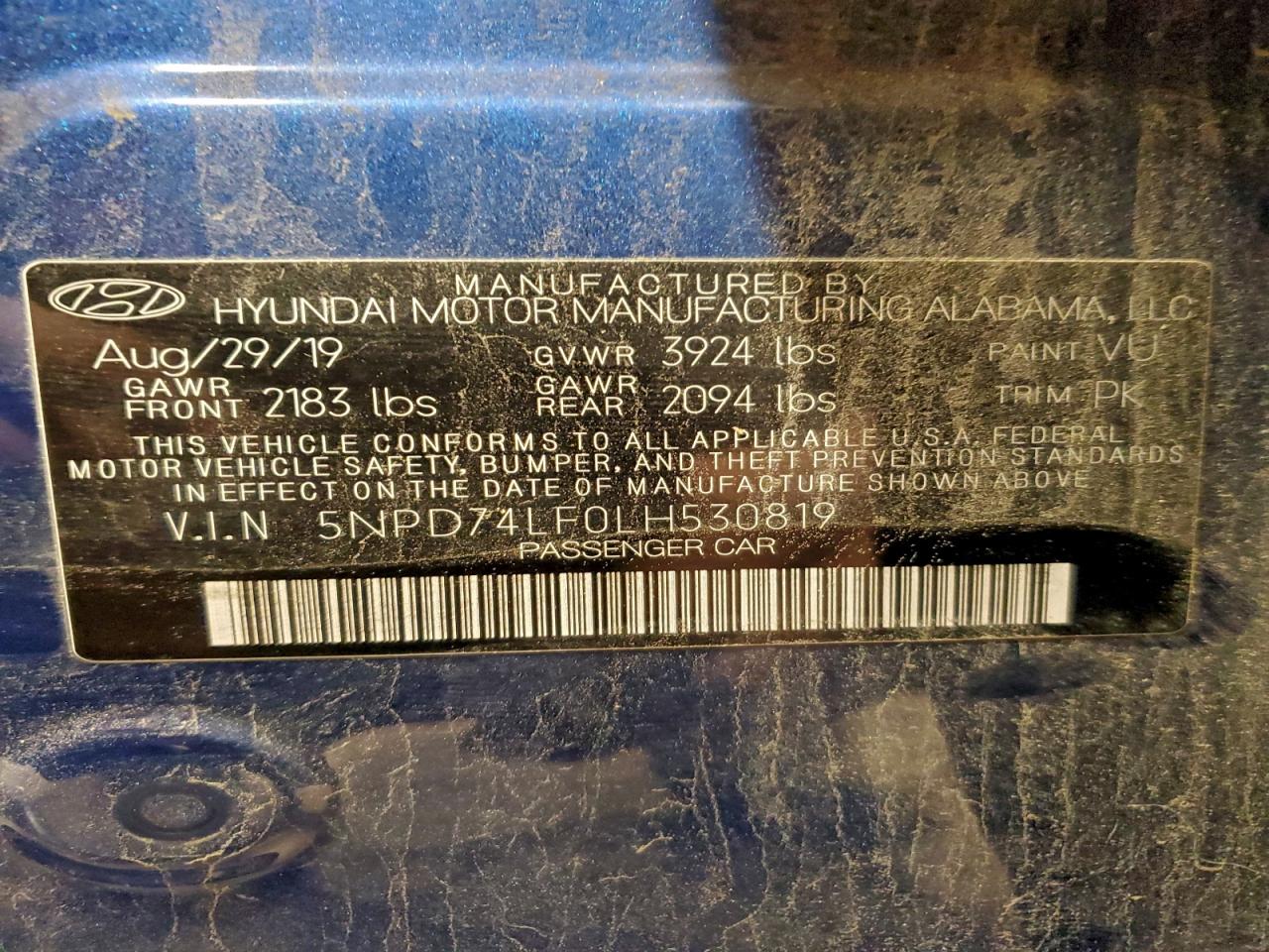2020 HYUNDAI ELANTRA SE photo 12