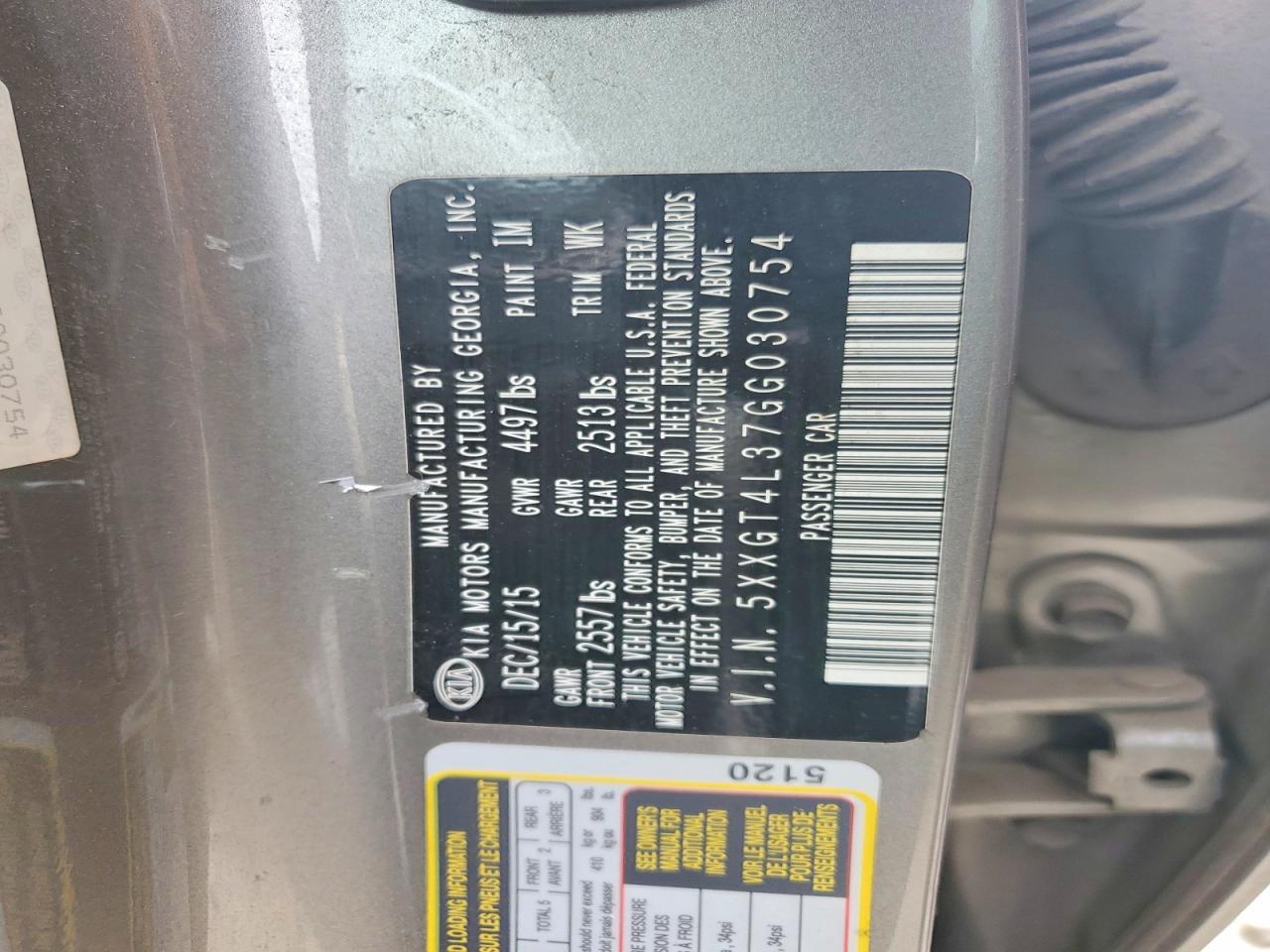 2016 KIA OPTIMA LX photo 13