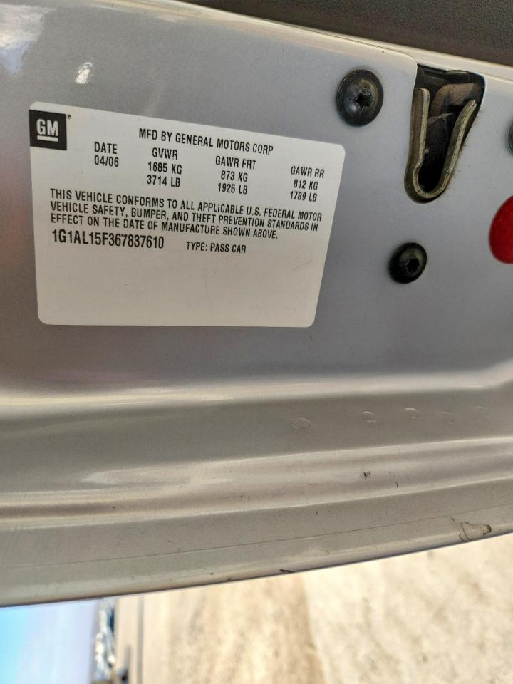 2006 CHEVROLET COBALT LT photo 12
