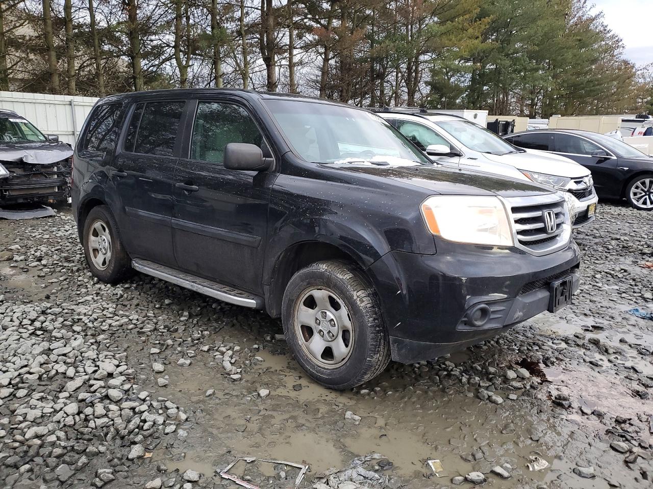 2013 HONDA PILOT LX photo 4