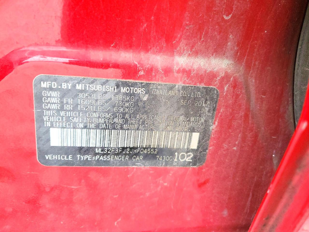 2018 MITSUBISHI MIRAGE G4 ES photo 12