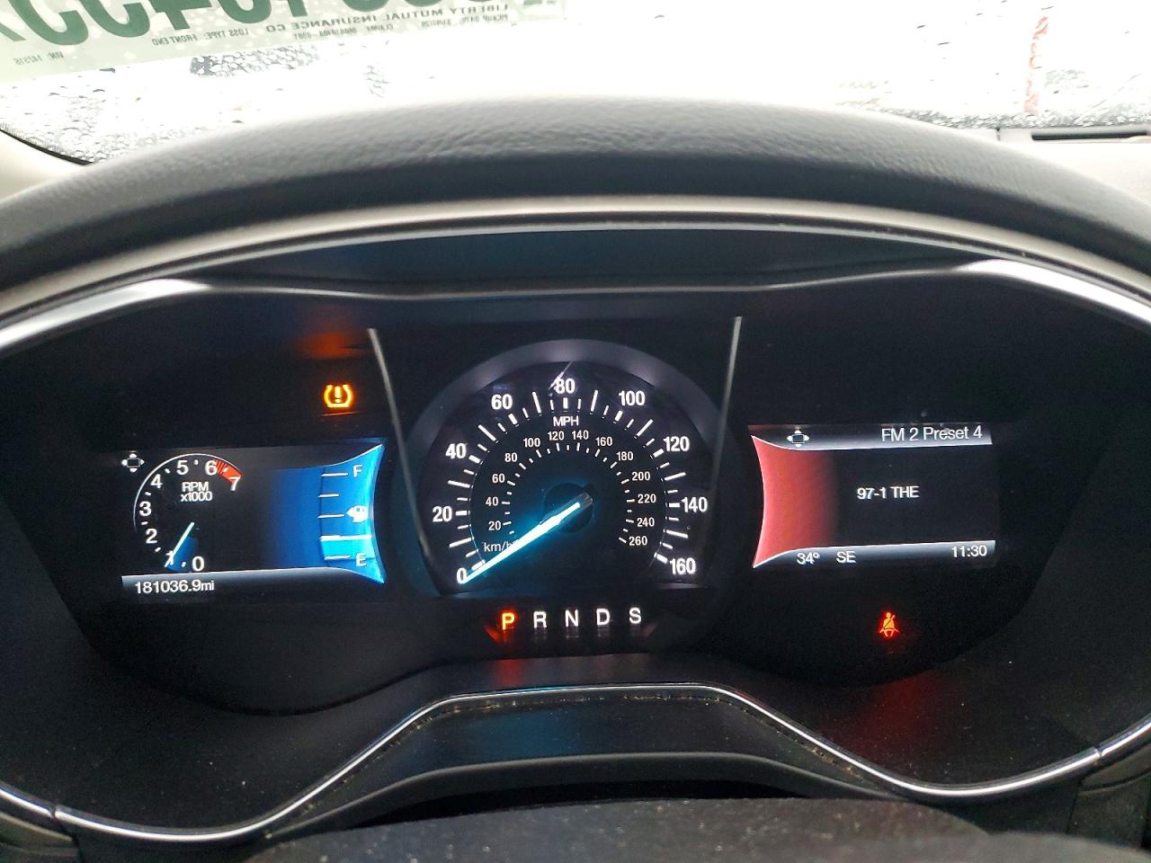 2016 FORD FUSION SE photo 9