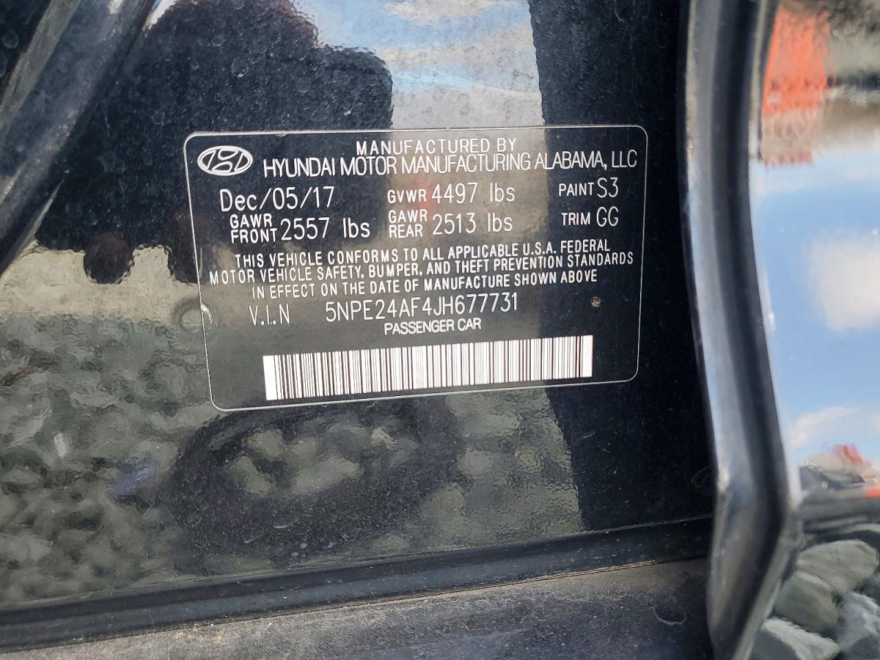 2018 HYUNDAI SONATA SE photo 34