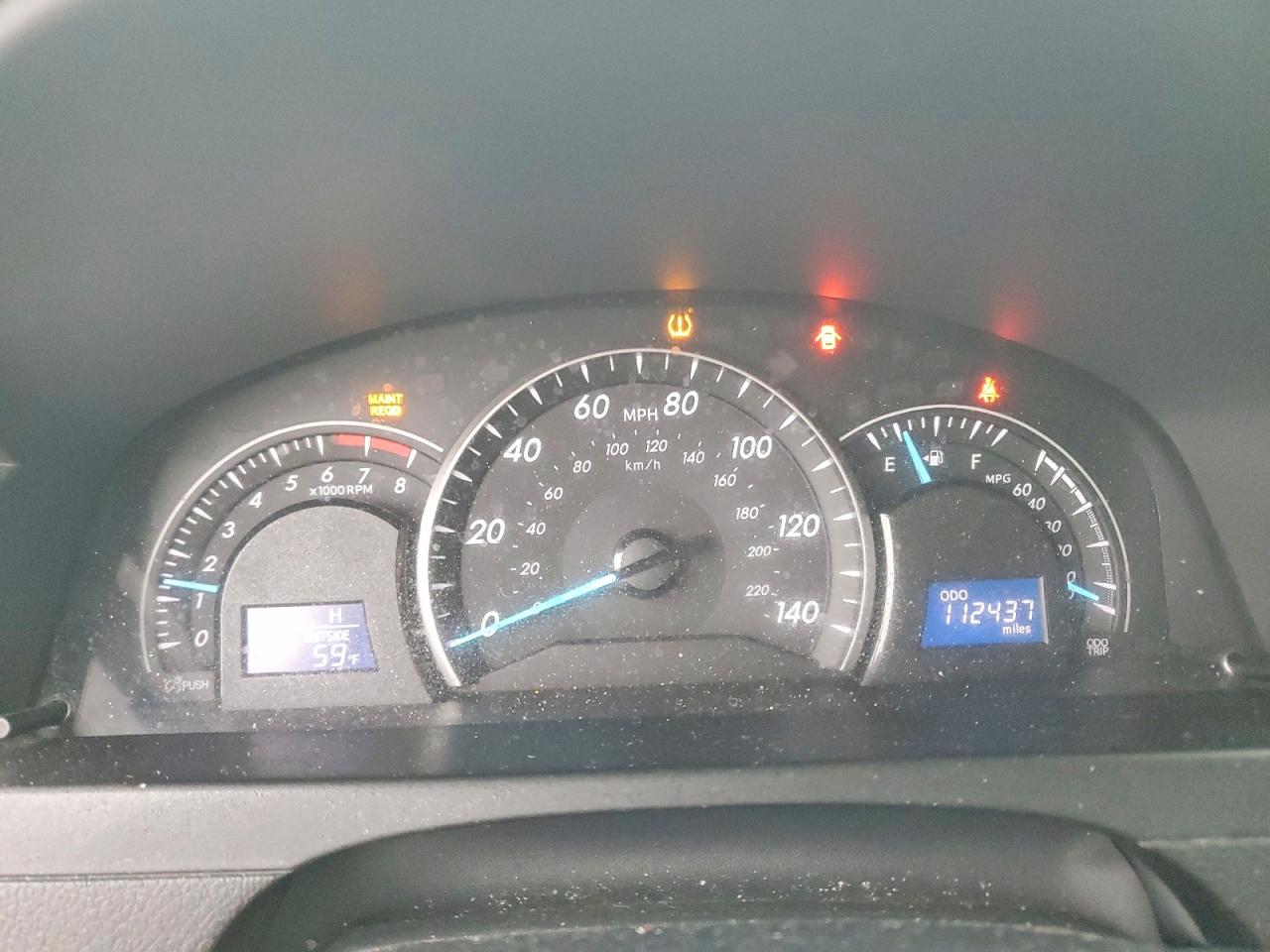 2012 TOYOTA CAMRY BASE photo 17