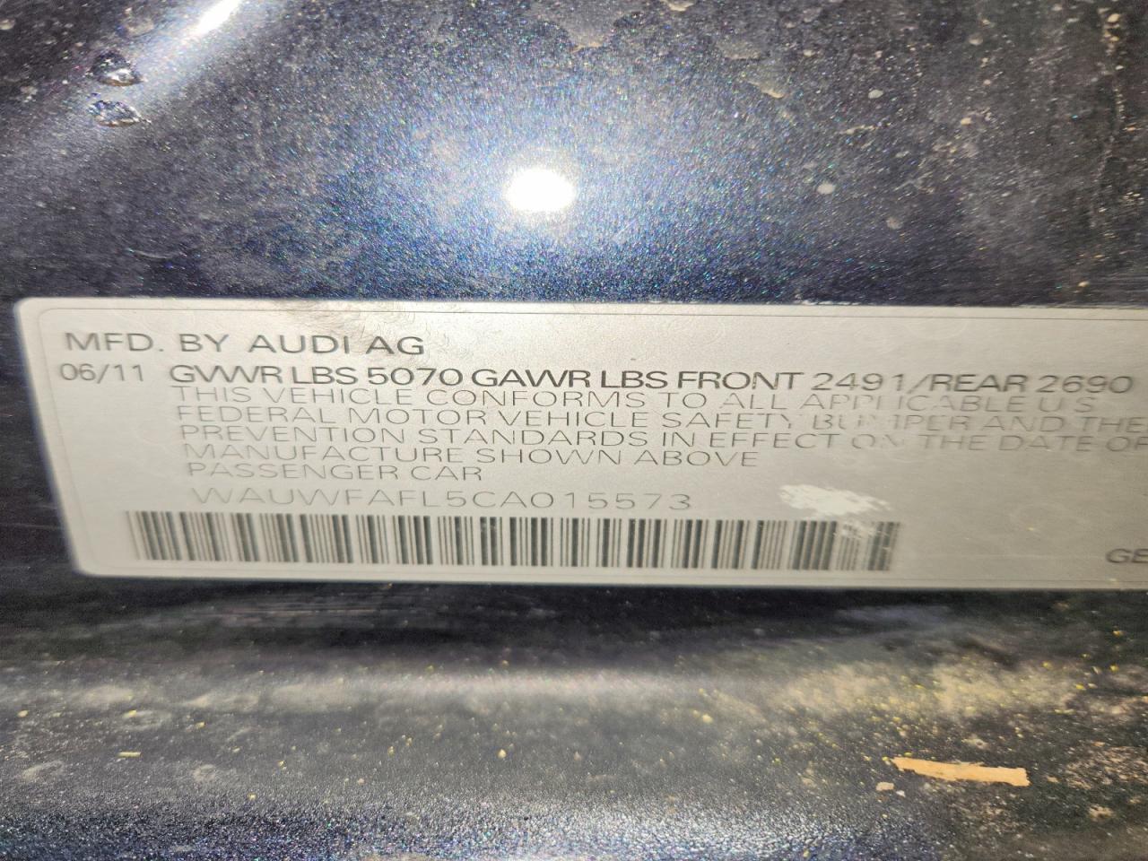 2012 AUDI A4 PREMIUM PLUS photo 23