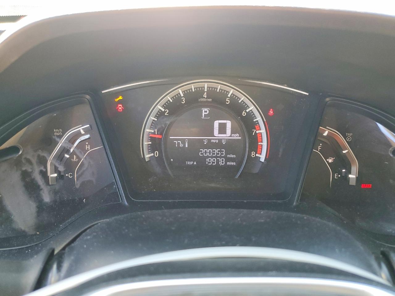 2016 HONDA CIVIC LX photo 9