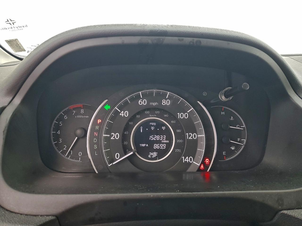 2015 HONDA CR-V EXL photo 9