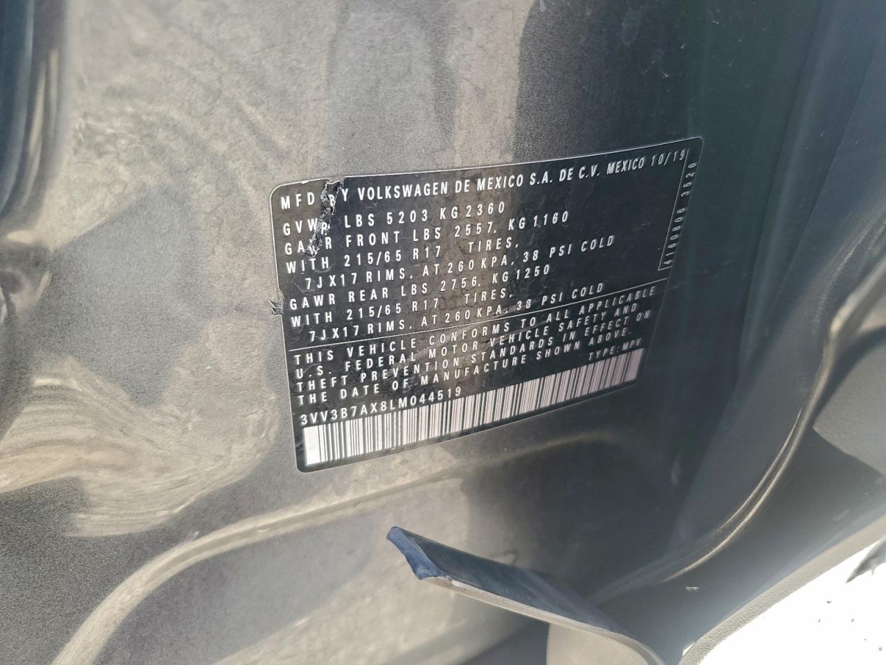 2020 VOLKSWAGEN TIGUAN SE photo 13