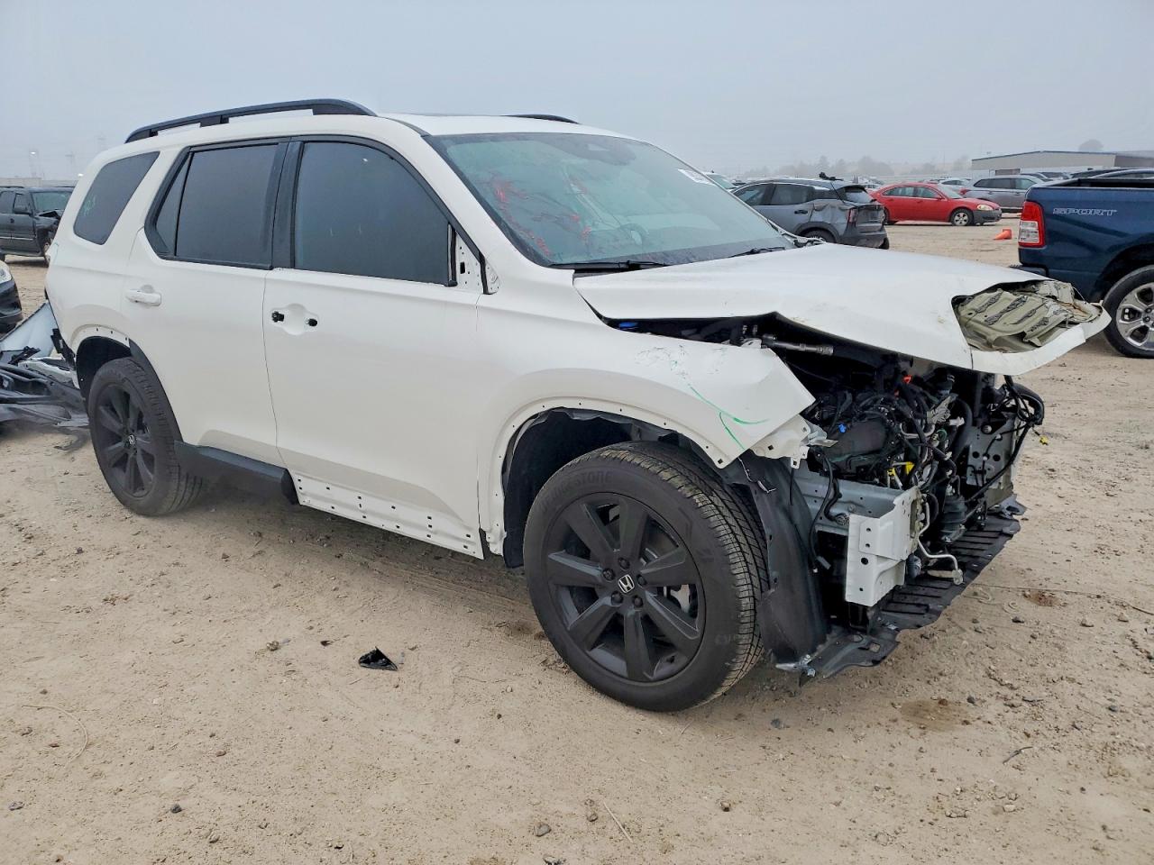 2025 HONDA PILOT BLACK photo 4