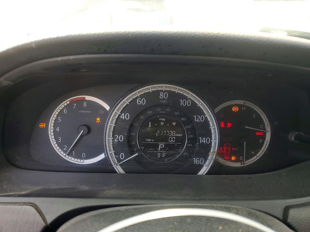 2014 HONDA ACCORD EX photo 9