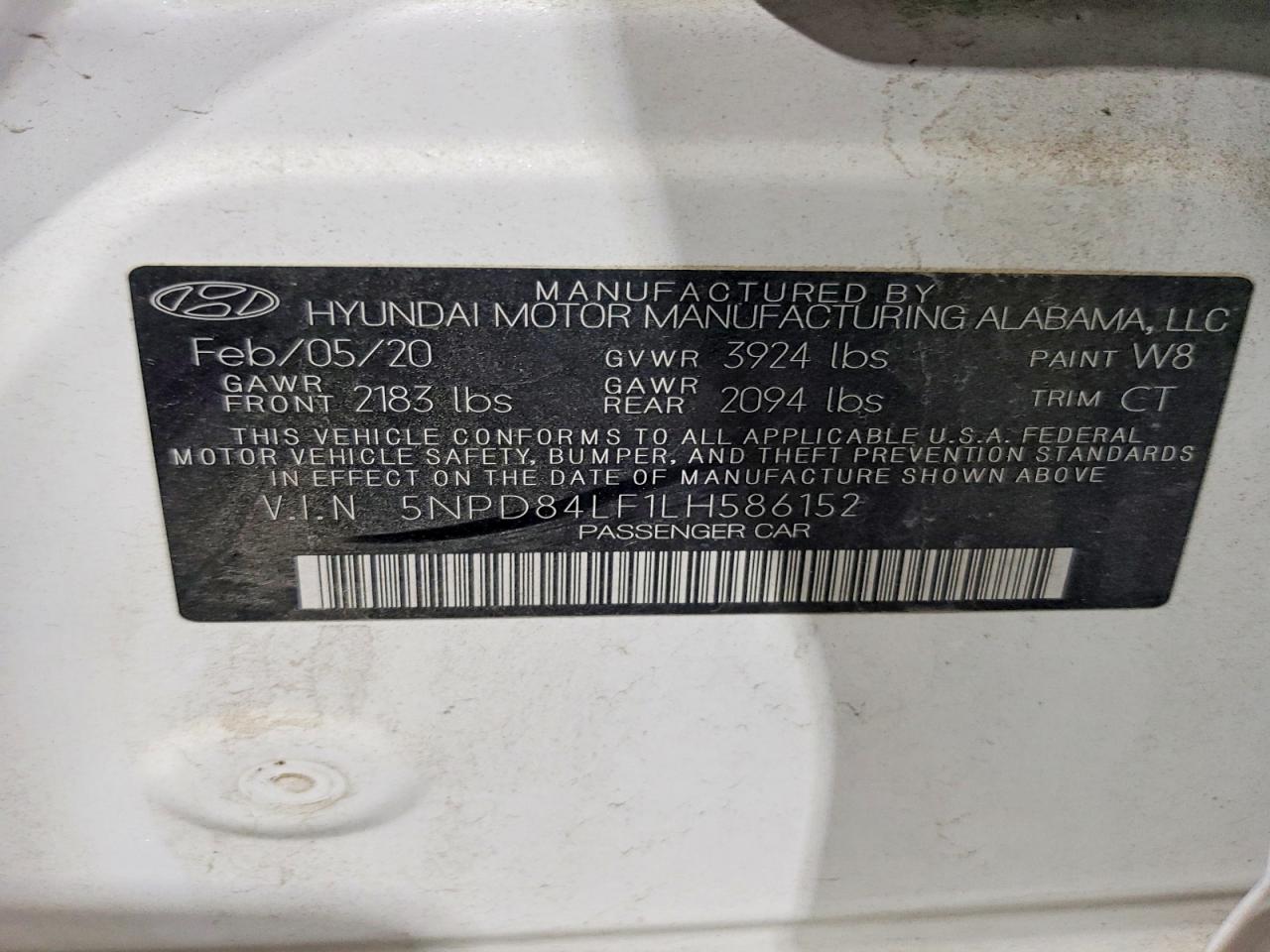 2020 HYUNDAI ELANTRA SEL photo 12