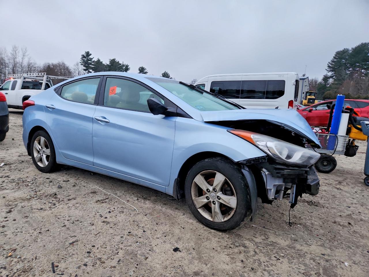 2013 HYUNDAI ELANTRA GLS photo 4