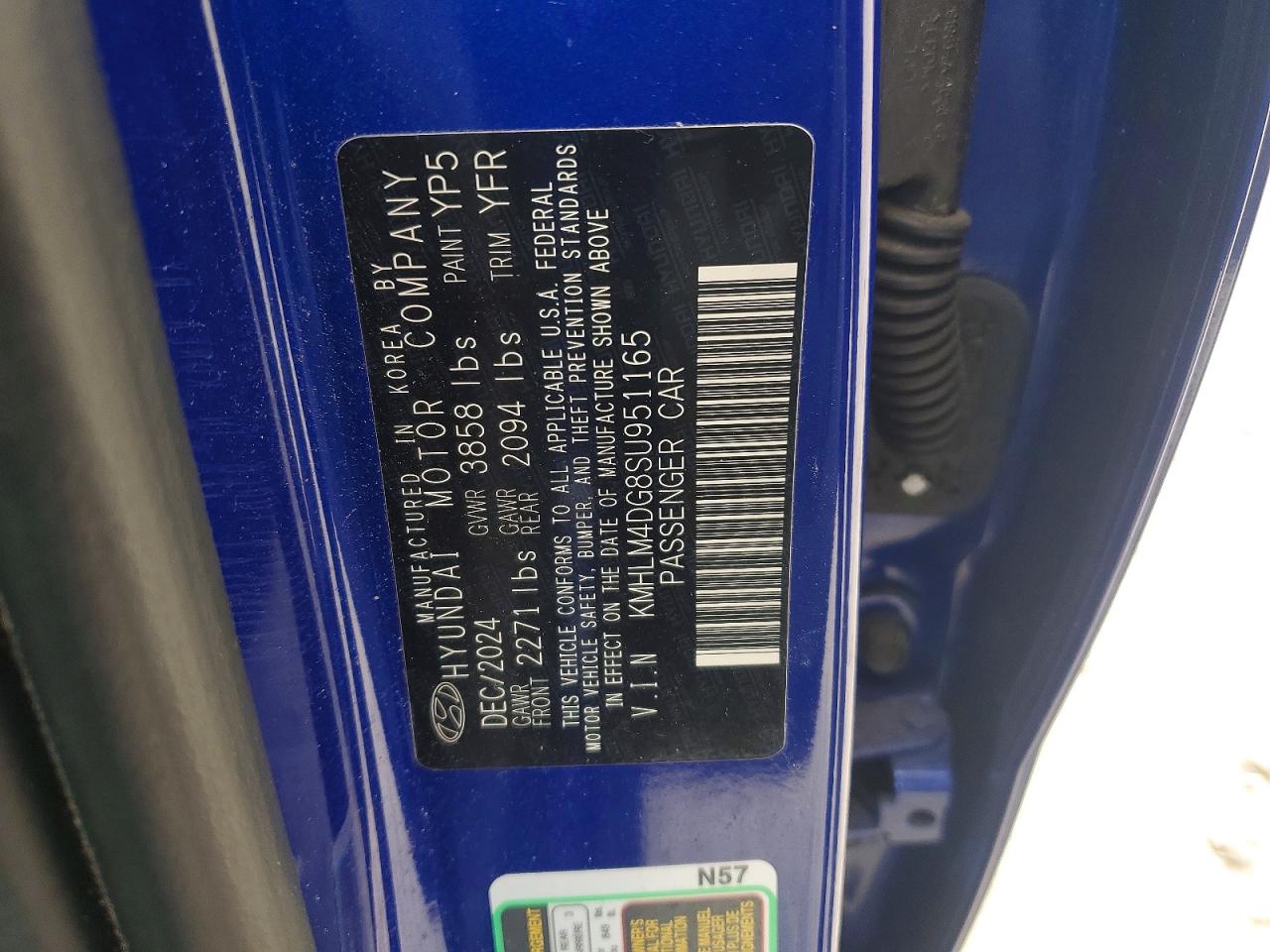 2025 HYUNDAI ELANTRA SEL SPORT photo 12