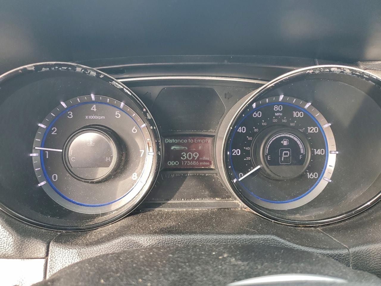 2014 HYUNDAI SONATA GLS photo 9