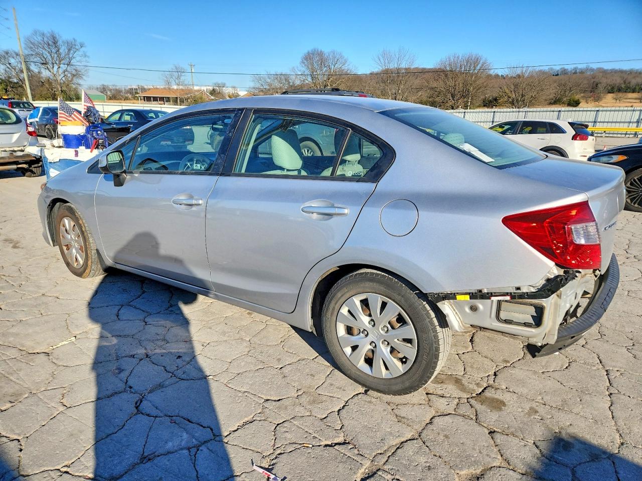 2012 HONDA CIVIC LX photo 2