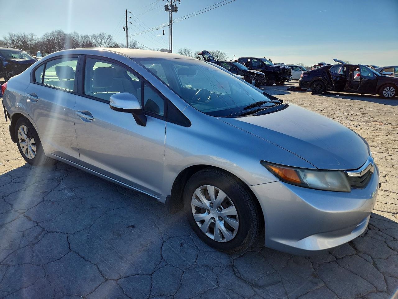 2012 HONDA CIVIC LX photo 4
