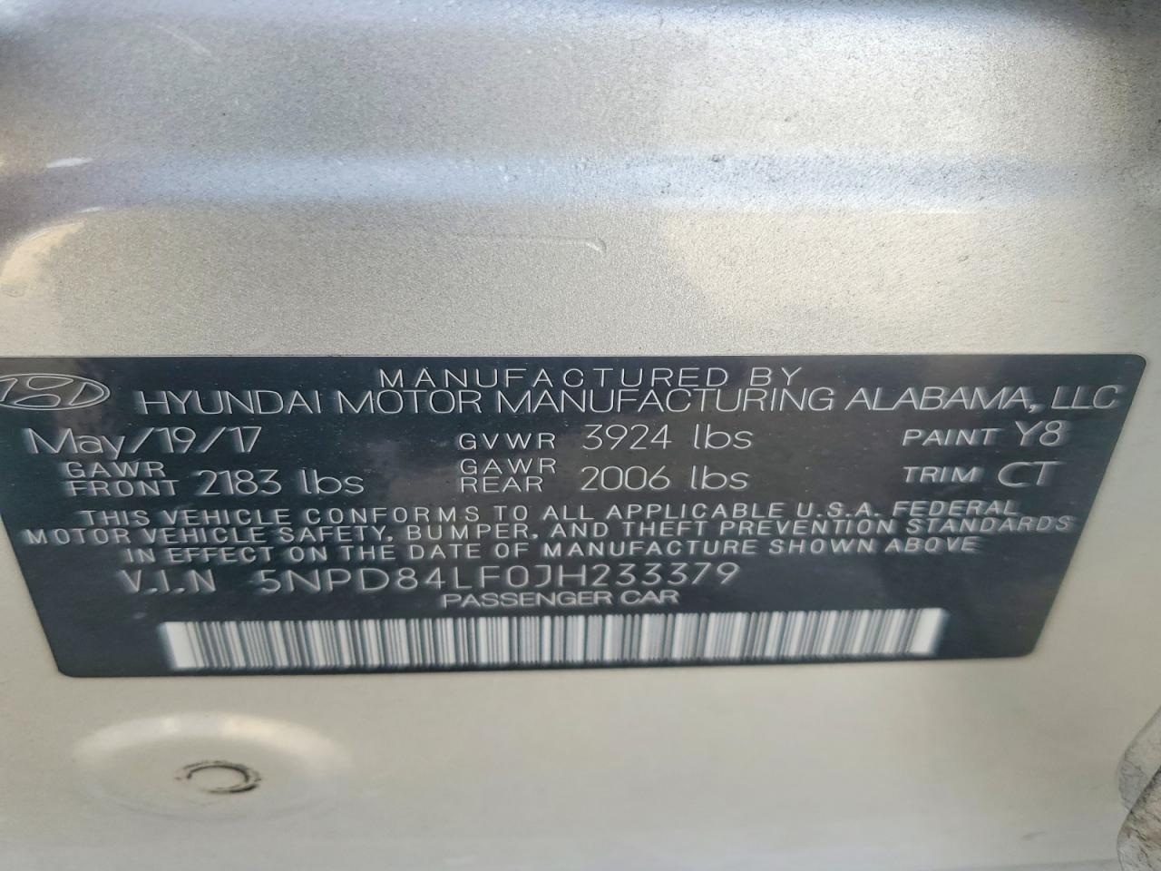2018 HYUNDAI ELANTRA SEL photo 13