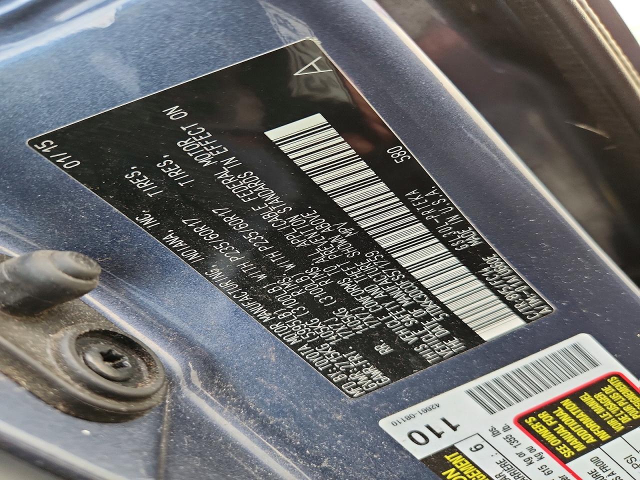 2015 TOYOTA SIENNA LE 8-PASSENGER photo 13