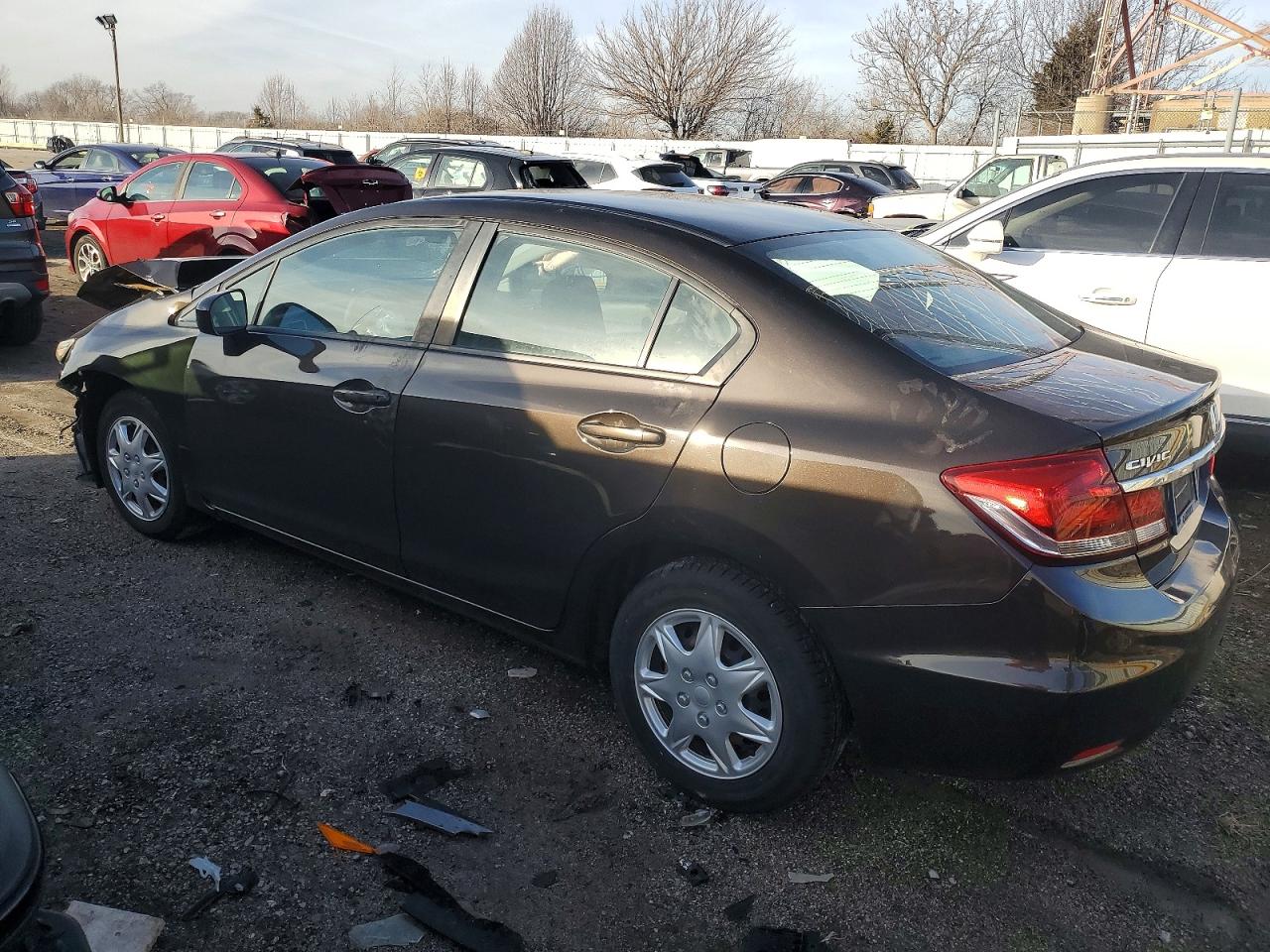 2014 HONDA CIVIC LX photo 2
