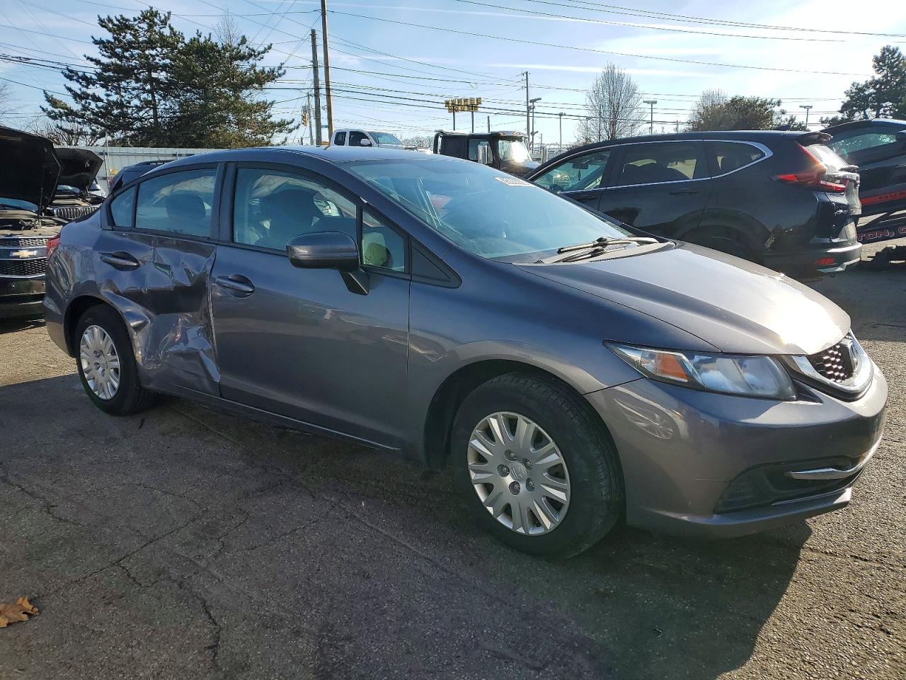 2014 HONDA CIVIC LX photo 4