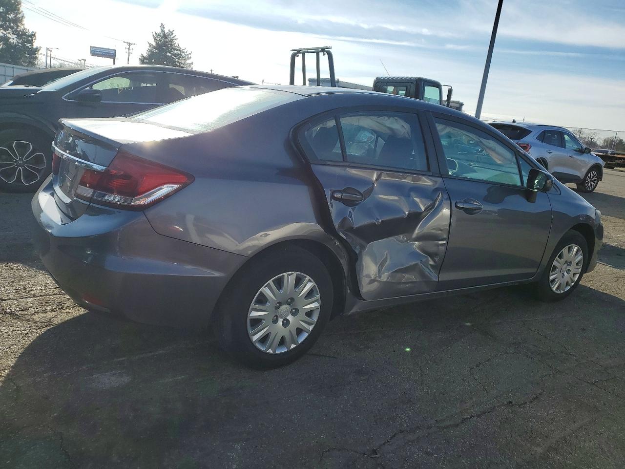 2014 HONDA CIVIC LX photo 3