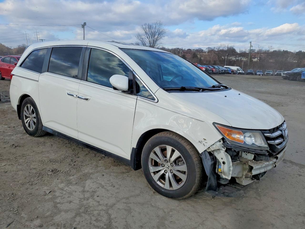 2014 HONDA ODYSSEY EXL photo 4