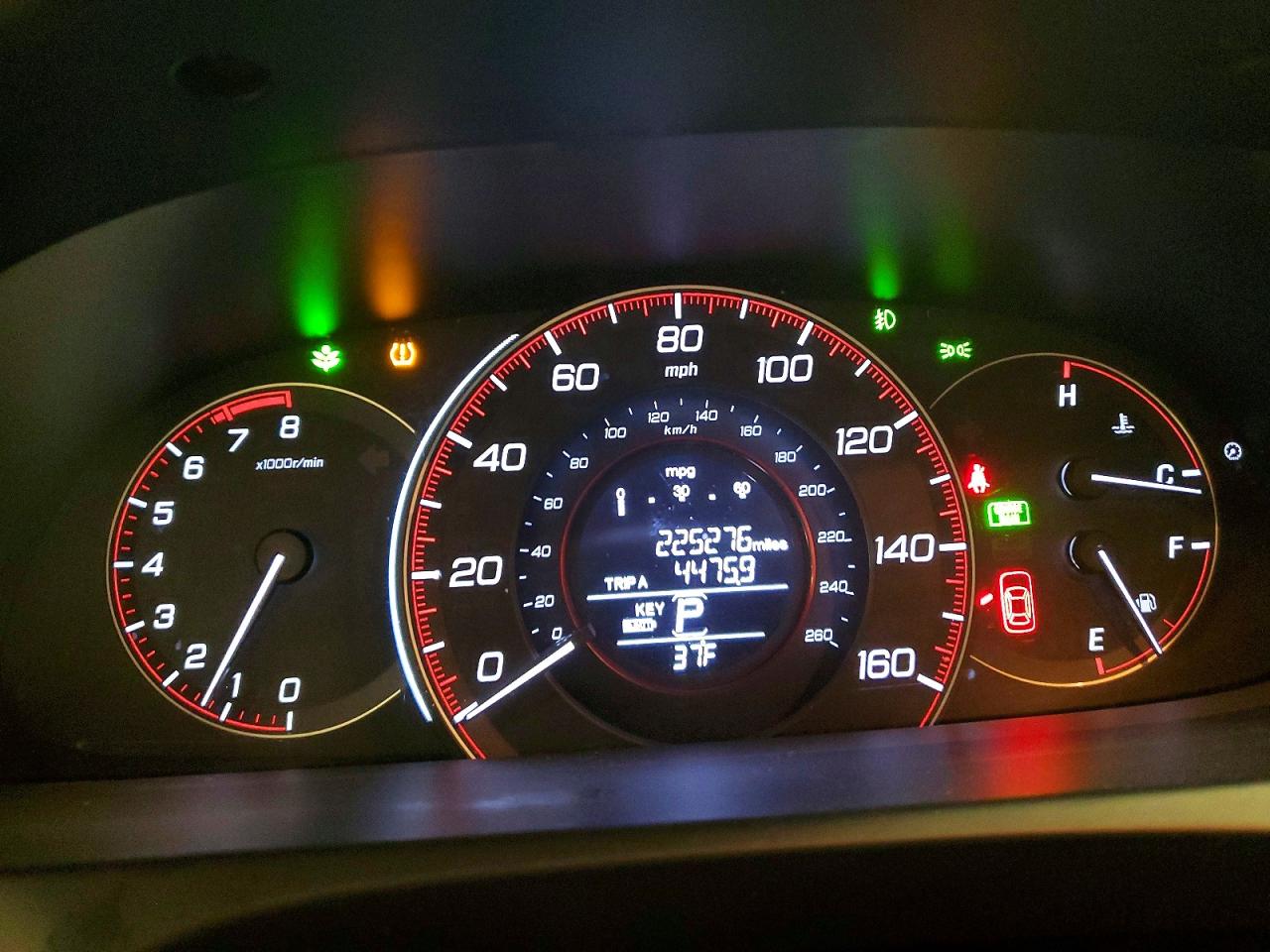 2015 HONDA ACCORD EXL photo 9