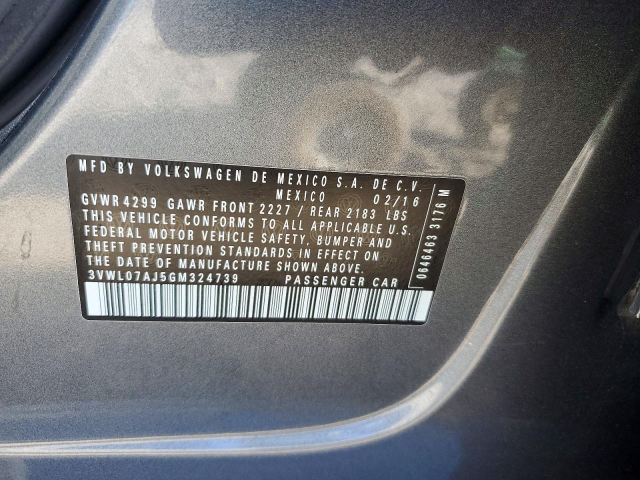 2016 VOLKSWAGEN JETTA SEL photo 12