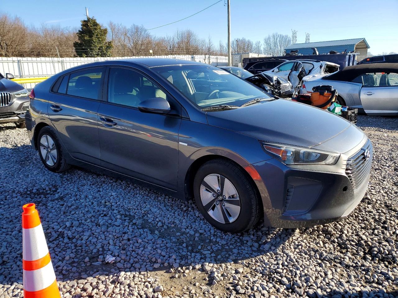2017 HYUNDAI IONIQ BLUE photo 4