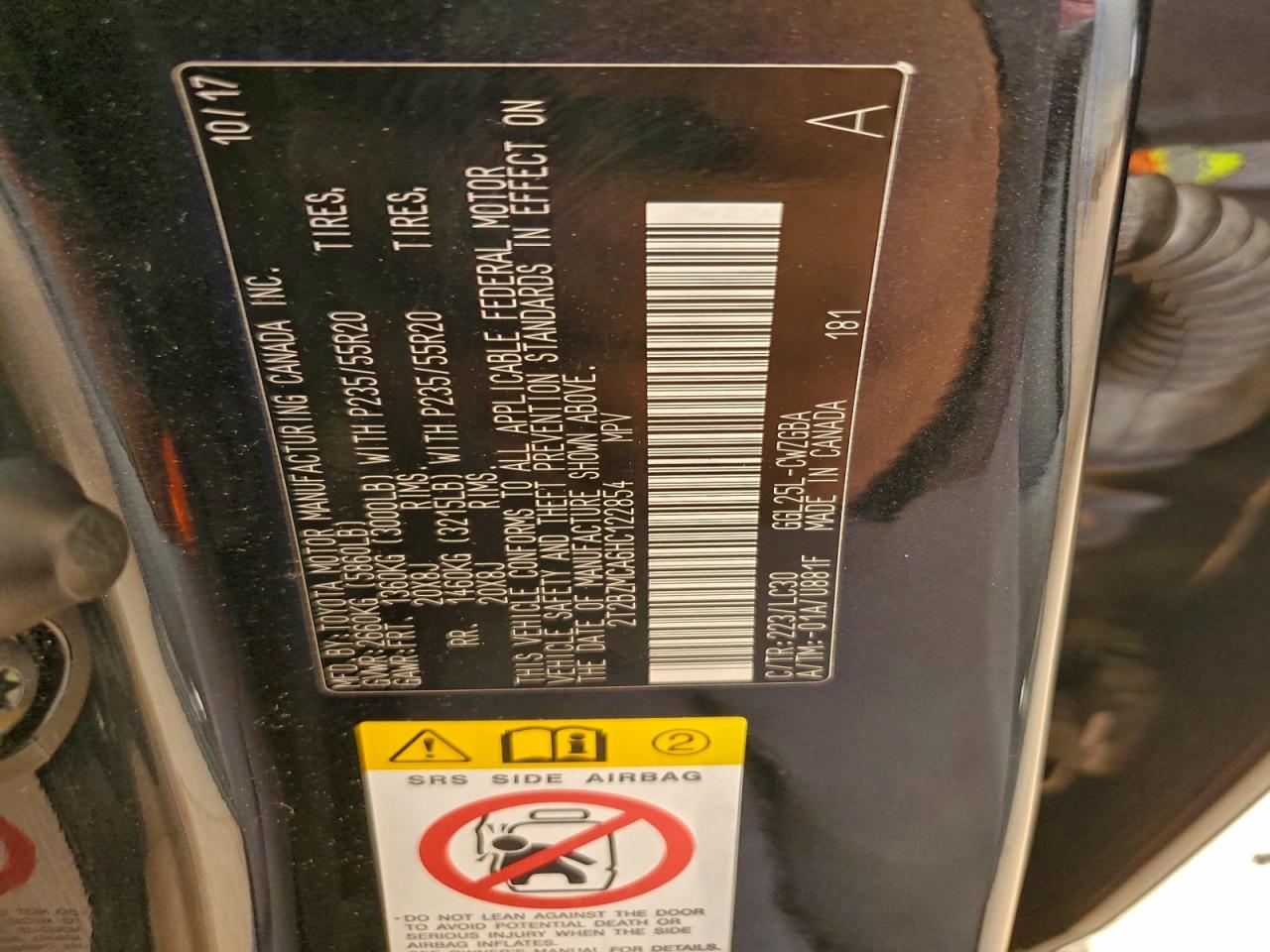 2017 LEXUS RX 350 BASE photo 12