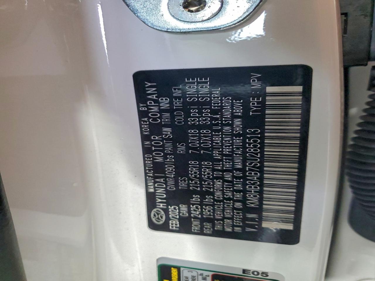 2025 HYUNDAI KONA SEL photo 13