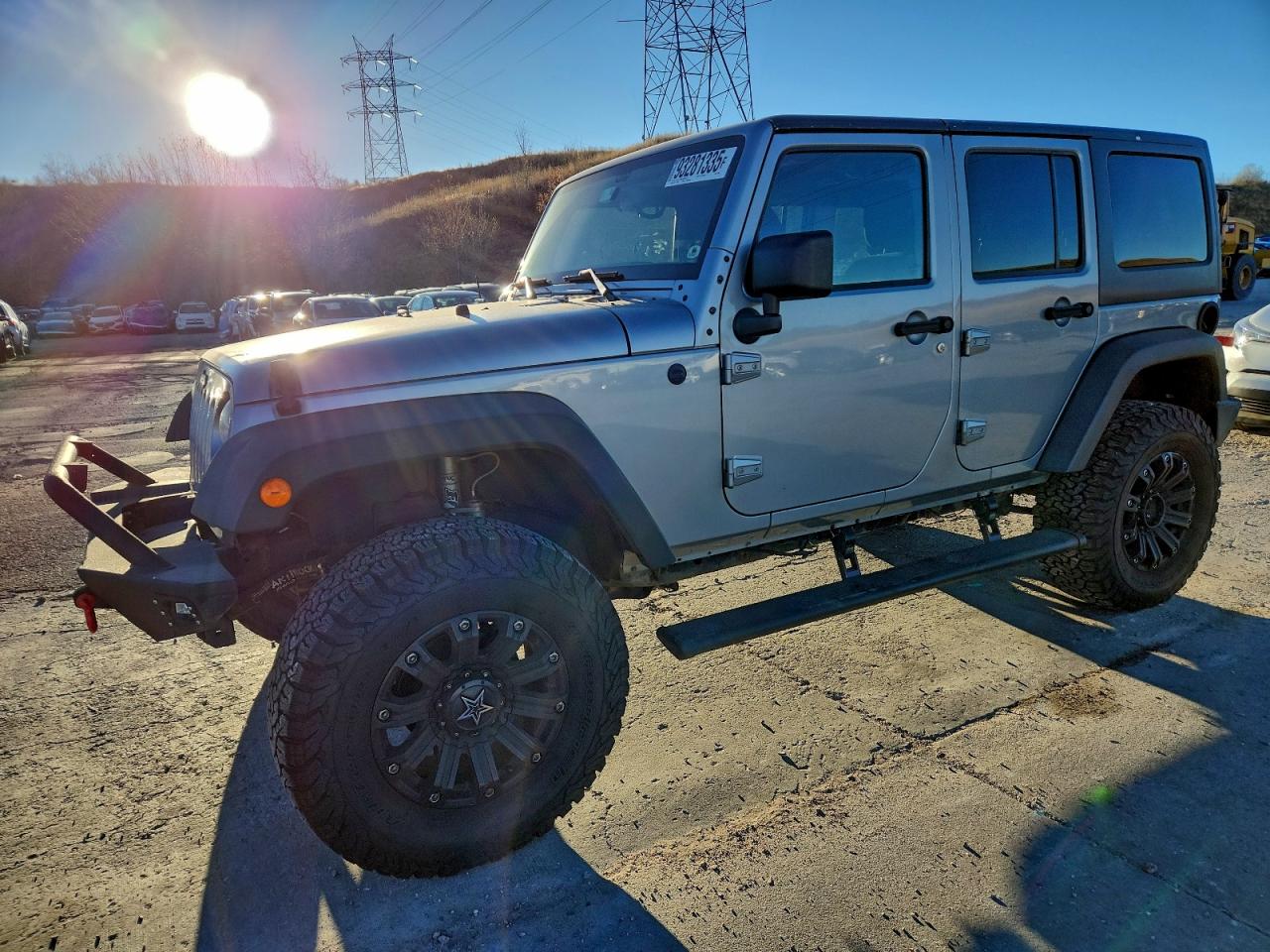 2013 JEEP WRANGLER UNLIMITED SPORT — REAR END damage — photo 1
