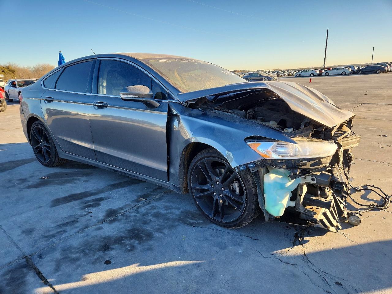 2014 FORD FUSION TITANIUM photo 4