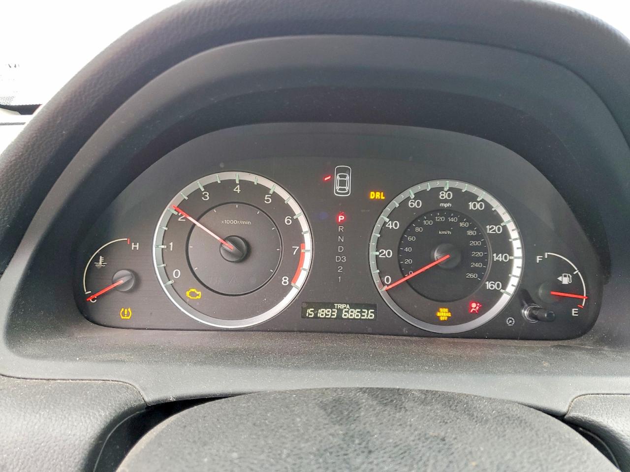 2009 HONDA ACCORD EXL photo 9