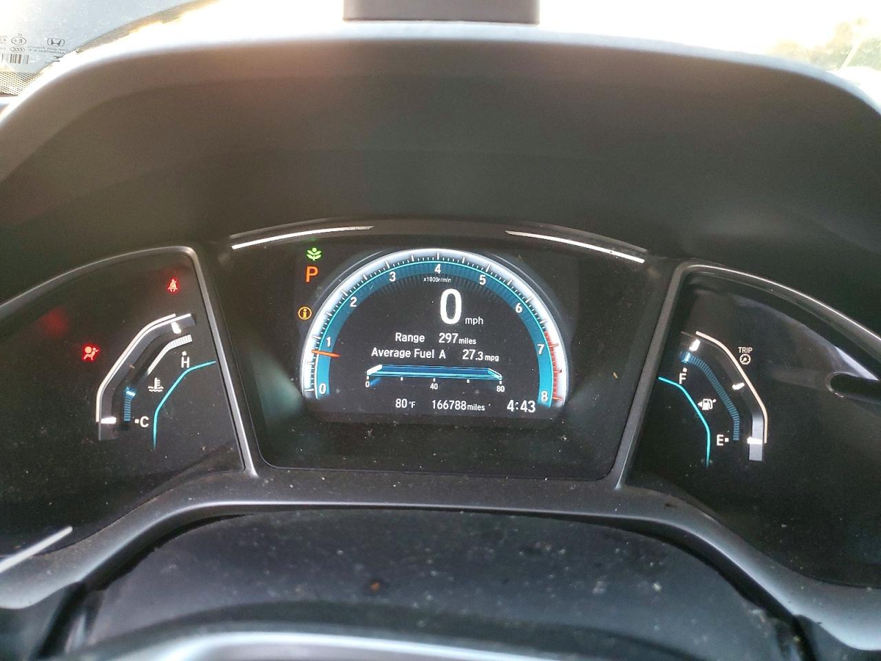 2016 HONDA CIVIC EX photo 9