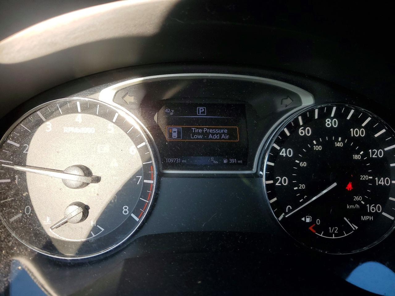 2017 NISSAN ALTIMA 2.5 photo 9