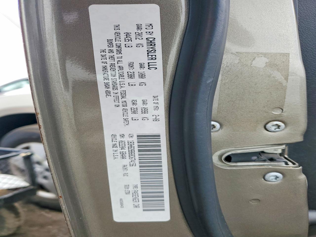 2008 DODGE CALIBER photo 13
