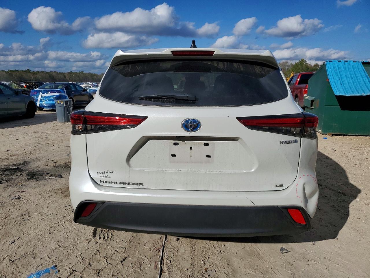 2023 TOYOTA HIGHLANDER HYBRID LE photo 6