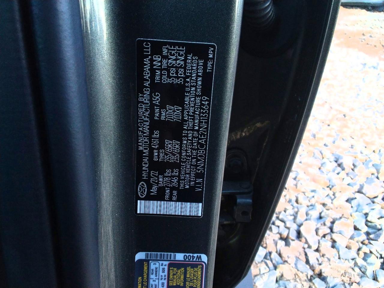 2022 HYUNDAI TUCSON SEL photo 13