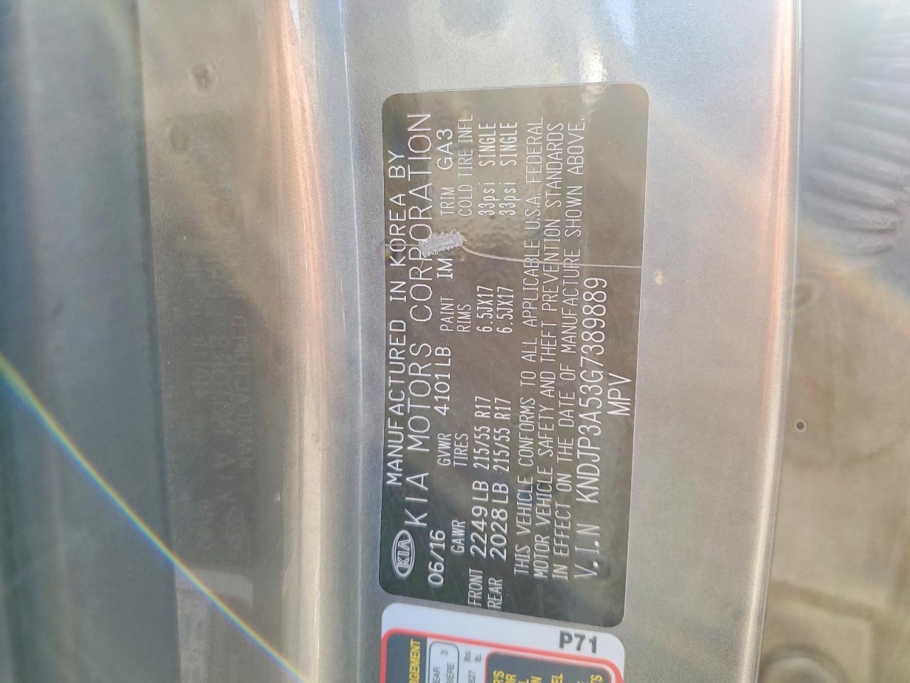 2016 KIA SOUL + photo 12