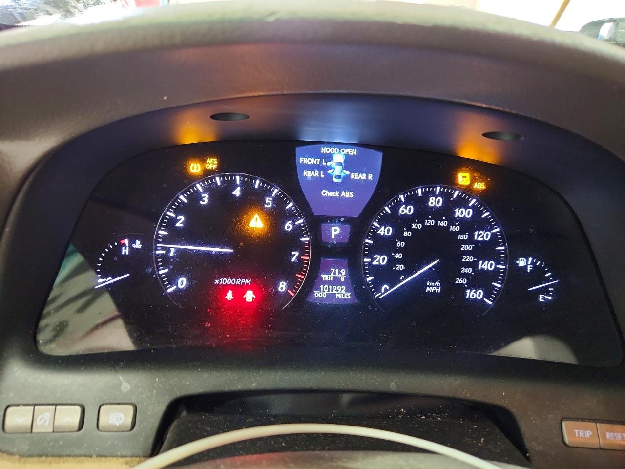 2007 LEXUS LS 460 photo 9